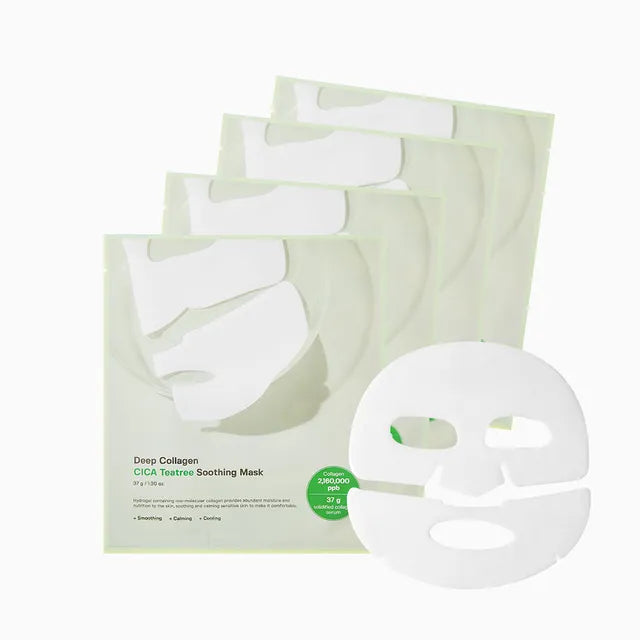 Sungboon Editor Deep Collagen Mask - 1 Pc - Cica Tea Tree Sungboon Editor Deep Collagen Mask - 1 Pc - Cica Tea Tree