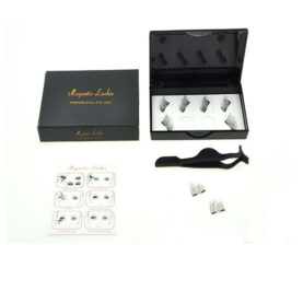 Three-dimensional double magnet false eyelashes - Mixed