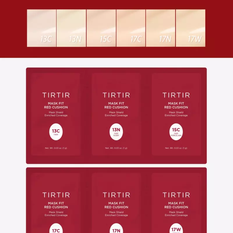 Tirtir Mask Fit Red Cushion - 17N Vanilla