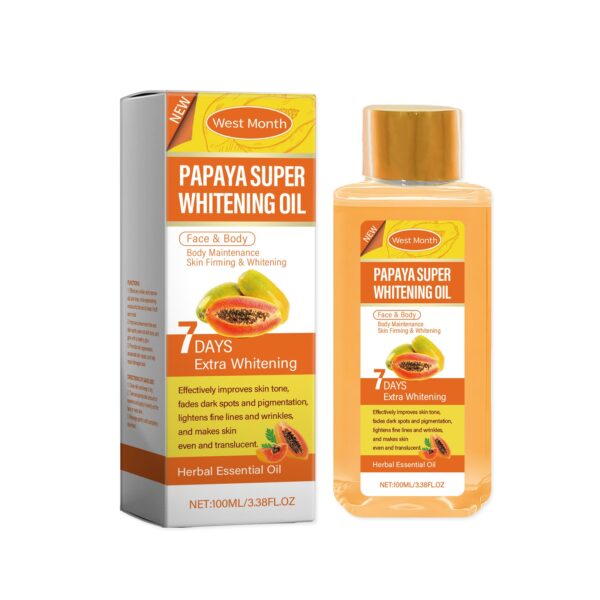 Turmeric Body Whitening Oil - Mixed