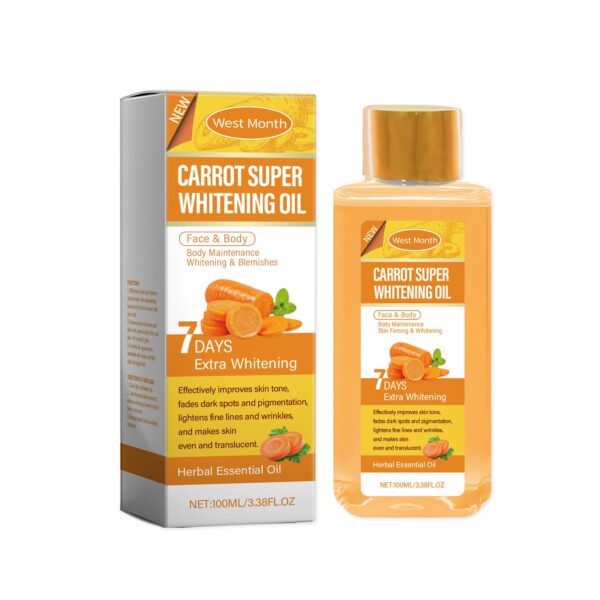 Turmeric Body Whitening Oil - Mixed