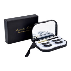 Two Pairs Of Magnetic Eyeliner And Eyelashes Gift - Mixed