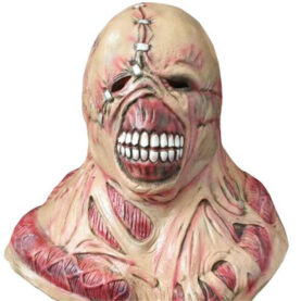 Tyrant Headgear Halloween Faceless Rotten Face - Brown