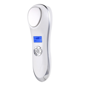 Ultrasonic Vibration Beauty Instrument Face Lift - White