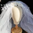 Vintage Port Style Silk Flower Beaded Bridal - Mixed