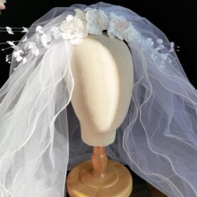 Vintage Port Style Silk Flower Beaded Bridal - Mixed