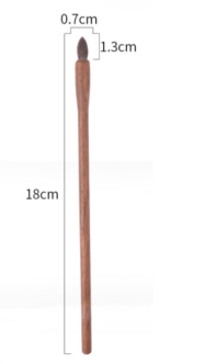 Walnut Makeup Brush - Mixed