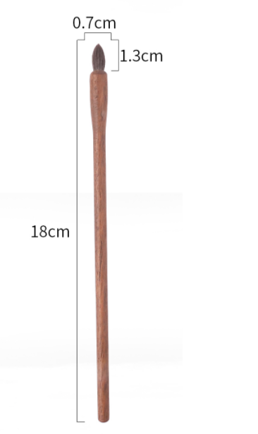 Walnut Makeup Brush - Mixed Walnut Makeup Brush - Mixed