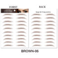 Water-based Hair-liked Authentic Eyebrow Tattoo - Mixed