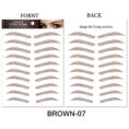 Water-based Hair-liked Authentic Eyebrow Tattoo - Mixed