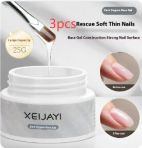 White Jar Construction Base Gel Shaping - Mixed