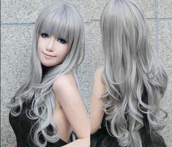 Wig High Temperature Silk 80cm Long Curly Hair - Mixed Wig High Temperature Silk 80cm Long Curly Hair - Others.