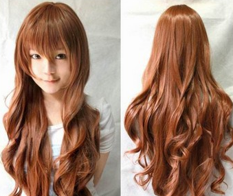 Wig High Temperature Silk 80cm Long Curly Hair - Mixed Wig High Temperature Silk 80cm Long Curly Hair - Others.