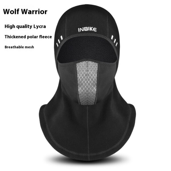 Winter Full Face Wind Thick Fleece Cycling Mask - Mixed Winter Full Face Wind Thick Fleece Cycling Mask - Mixed