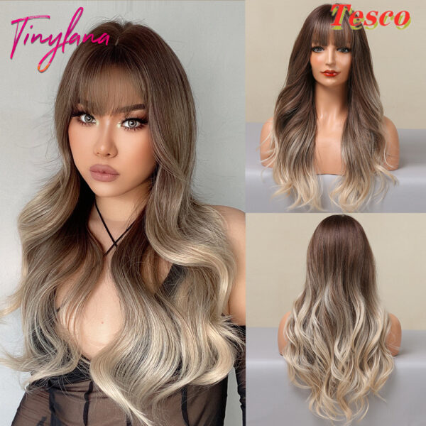 Women Wear Wavy Wigs - Mixed Women Wear Wavy Wigs - Mixed