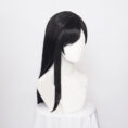 Womens-High-Temperature-Silk-Wig-1-Meter-Black-Mixed-11