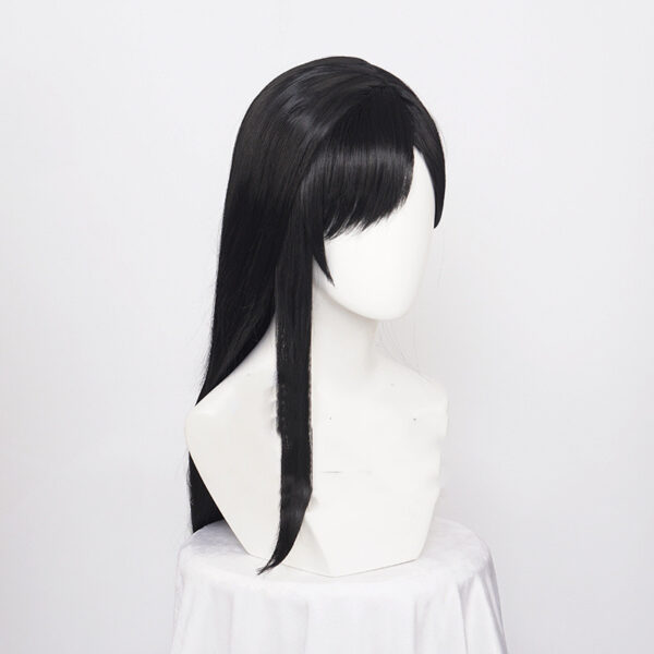 Womens-High-Temperature-Silk-Wig-1-Meter-Black-Mixed-11