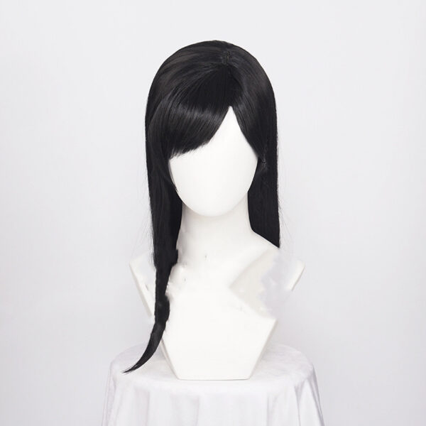 Womens-High-Temperature-Silk-Wig-1-Meter-Black-Mixed-7