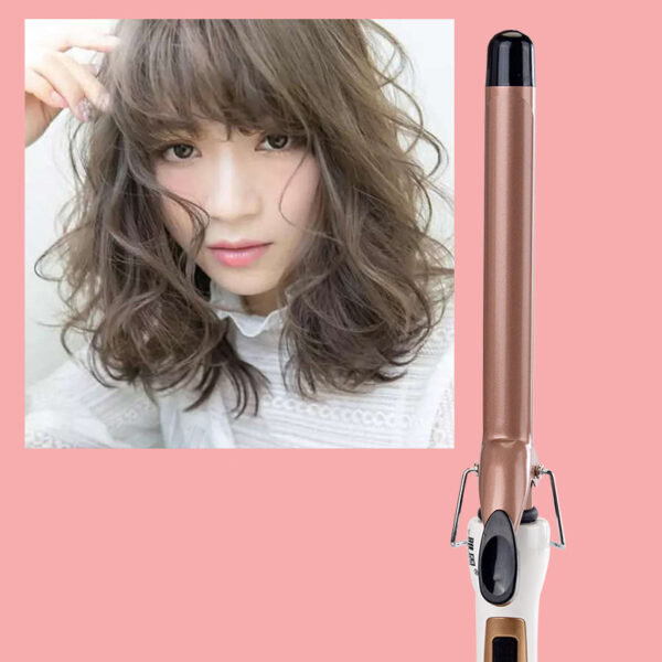 Wool Curling Iron Small Male Short Hair Fan Small - Mixed