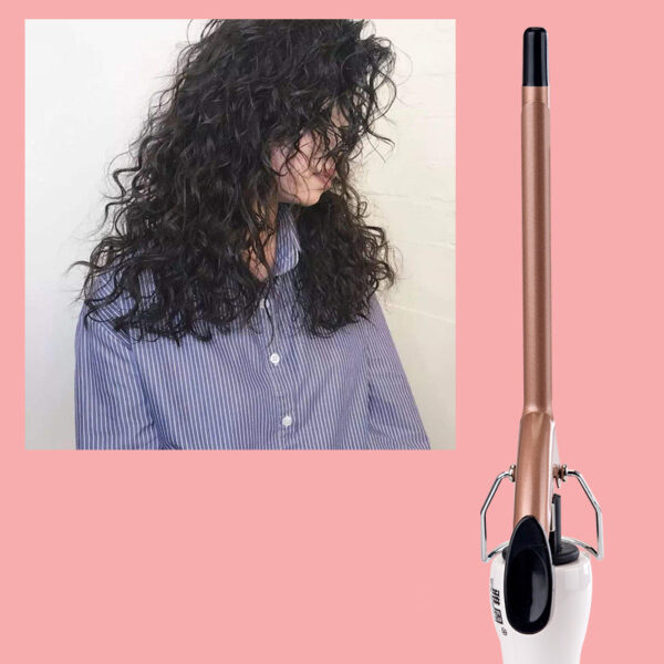 Wool Curling Iron Small Male Short Hair Fan Small - Mixed