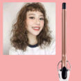 Wool Curling Iron Small Male Short Hair Fan Small - Mixed