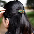 Woven-Featured-Silk-Scarf-Buckle-Leaf-Female-Mixed-10