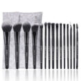 Zoreya15 makeup brush tool set - Black